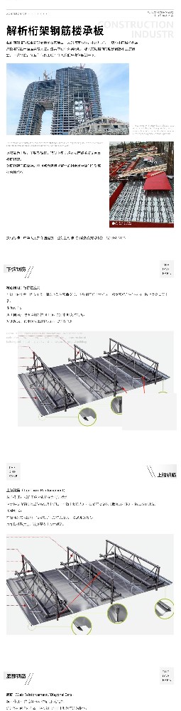桁架钢筋楼承板腹部钢筋与上下弦钢筋的作用解析